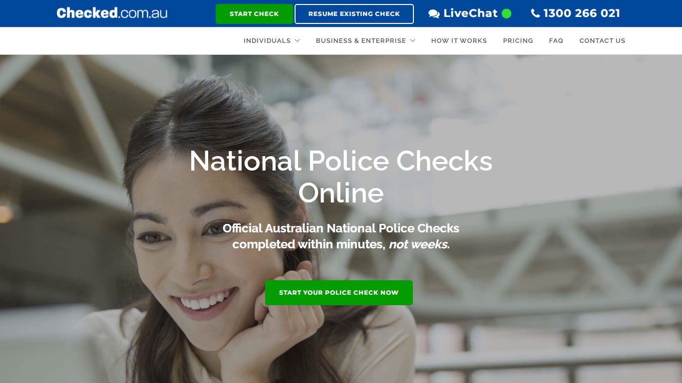 National Police Checks Online | Checked